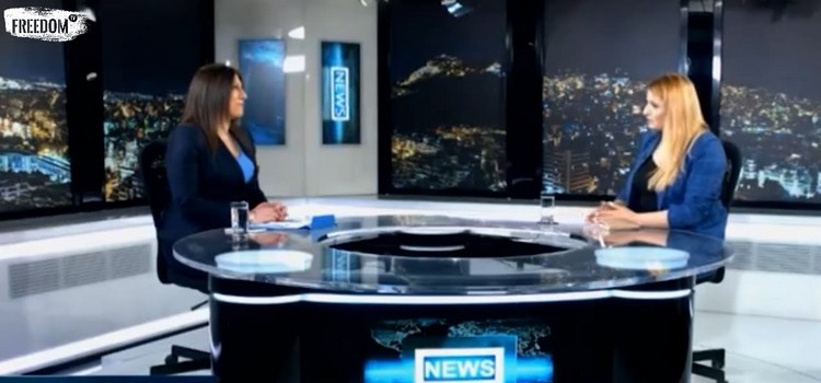 H Zωή Κωνσταντοπούλου στην Hellasnet Tv (10/05/2019)